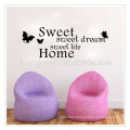 hot sell sweet dream wall sticker romantic sofa wall sticker for living room QTS032